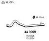 SAAB 7535925 Exhaust Pipe